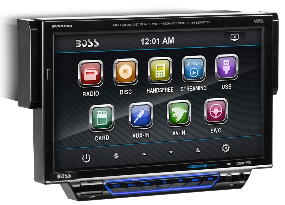 touch screen radio