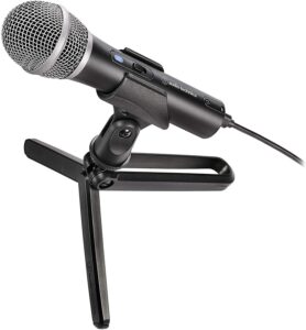 Audio-Technica ATR2100x-USB Cardioid Dynamic Microphone 