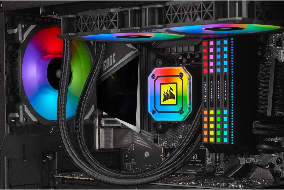 Corsair iCue H115i Elite Capellix lighting