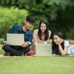 Students Using Laptops