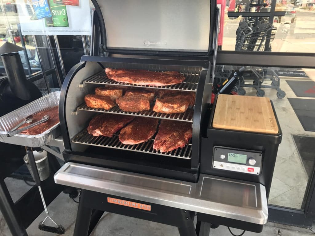 Traeger Timberline 850 with load